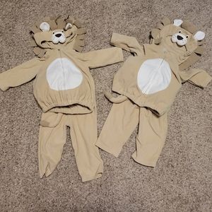 18 months Carters Lion Costumes